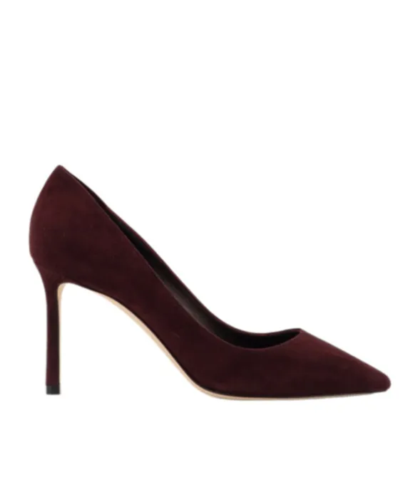 Romy 85Mm Suede Pumps