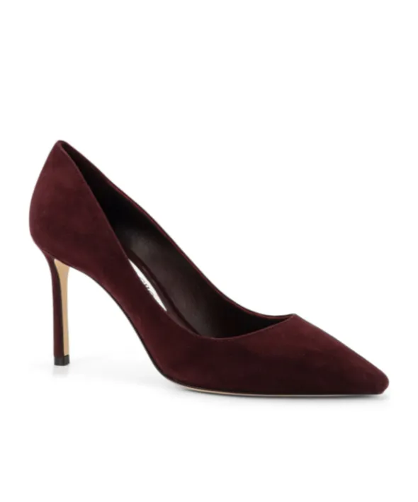 Romy 85Mm Suede Pumps