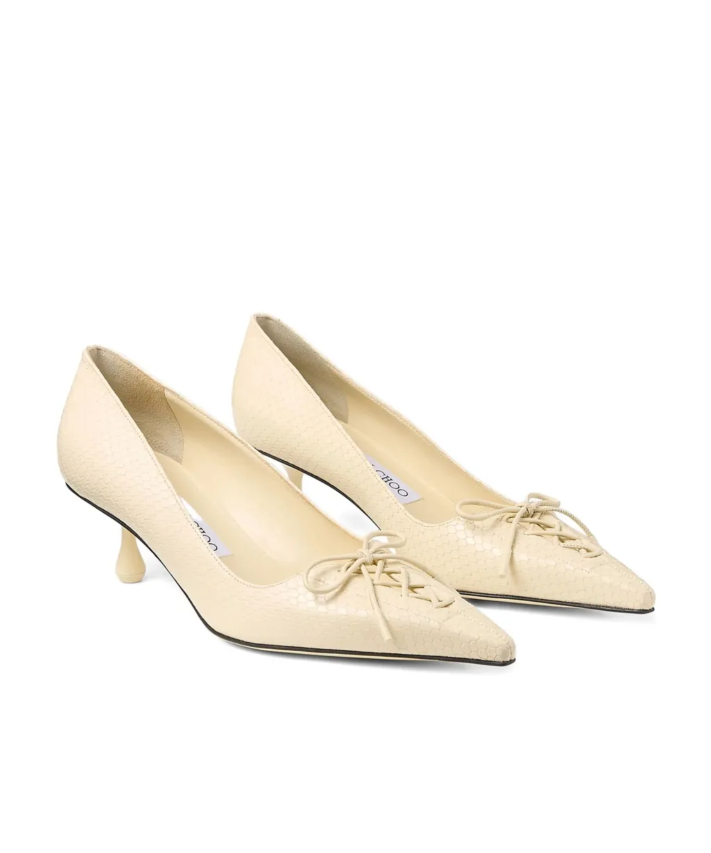 Scarlett 50Mm Lace-Up Pointed-Toe Pumps