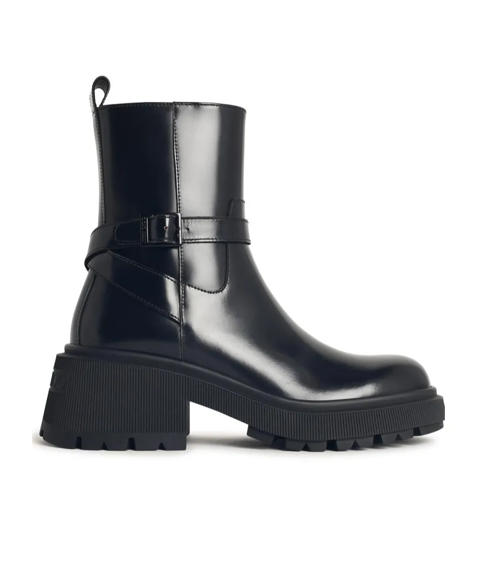 Conny Buckle-Strap Ankle Boots