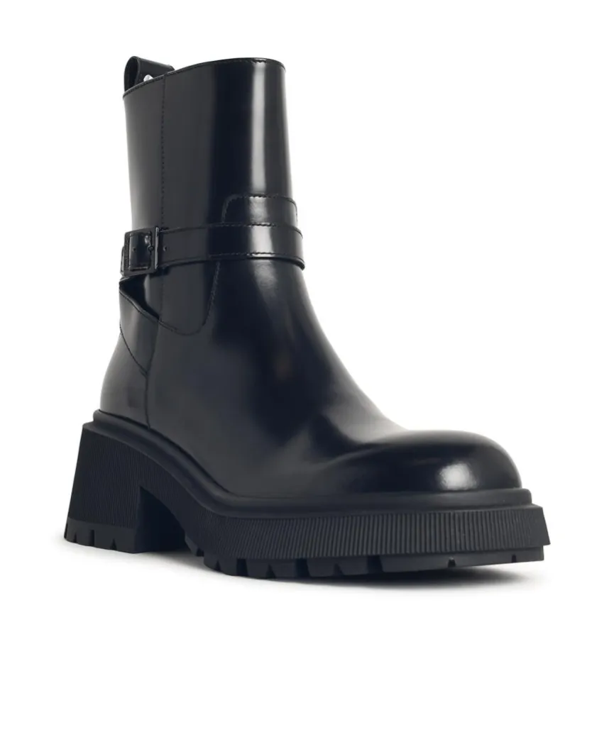 Conny Buckle-Strap Ankle Boots