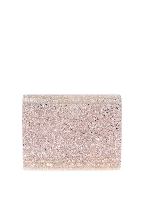 Candy Coarse Glitter Clutch Bag