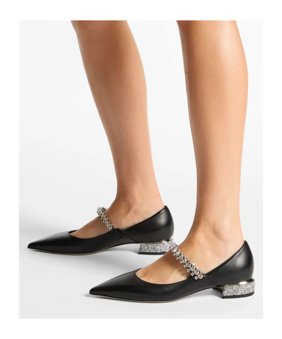 Bing Glittery Flat Shoes
