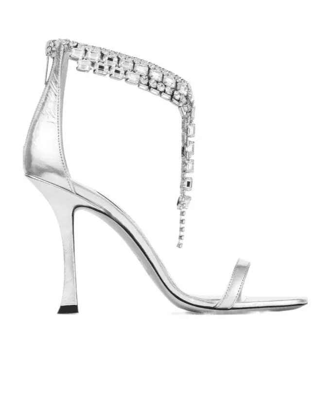 Stiletto High-Heeled Sandals