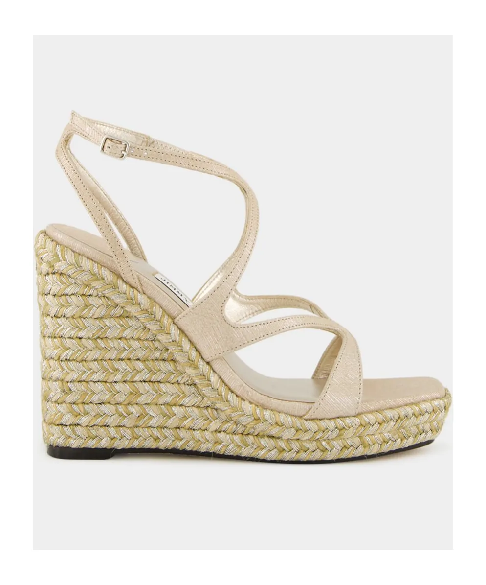 Square Toe Wedge Sandals