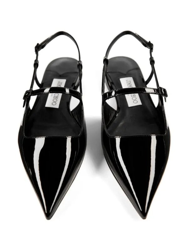 Pointed-Toe Flat Sandals