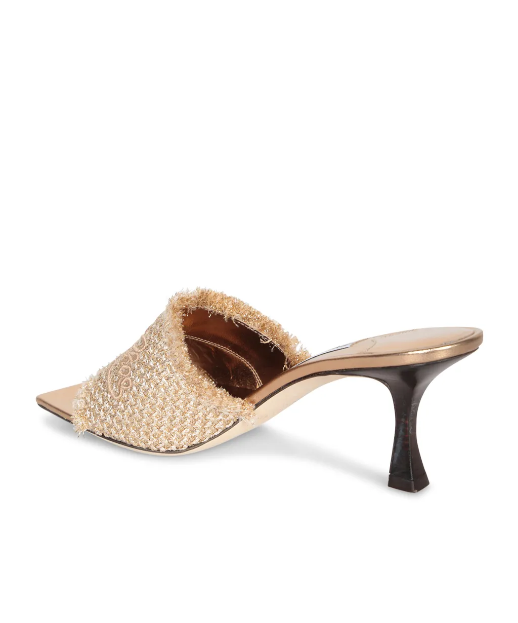 Square Toe High Heel Sandals