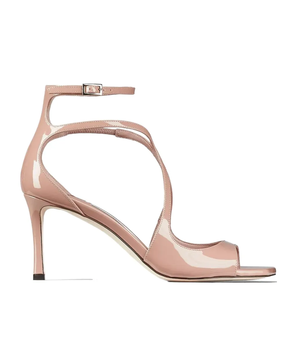 Open-Toe High-Heeled Sandals