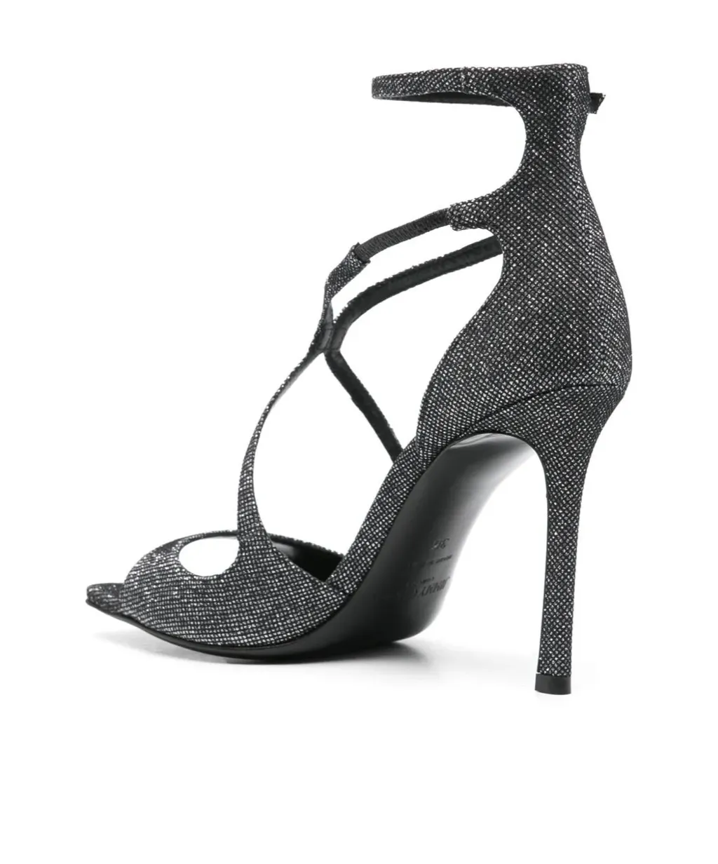 Open-Toe High-Heeled Sandals