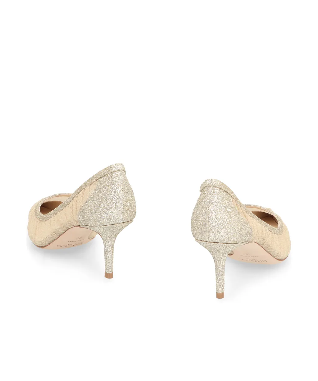 Love 65 Pointed Toe Mesh Pumps