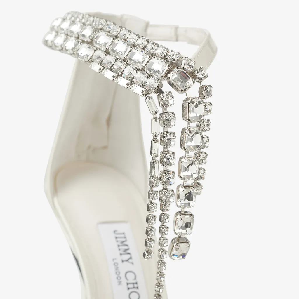 100 Verity Embellished Strap Heeled Sandals