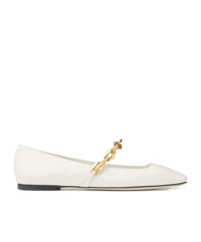 Square-Toed Ballet Flats