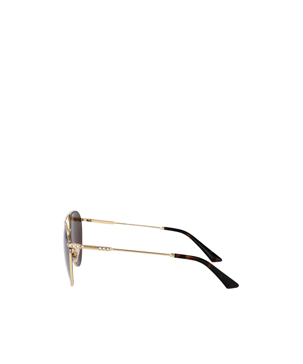 Geometric Frame Sunglasses
