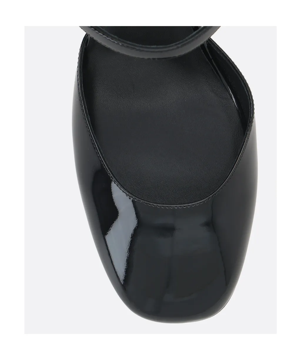 Pixie Block Heeled Pumps