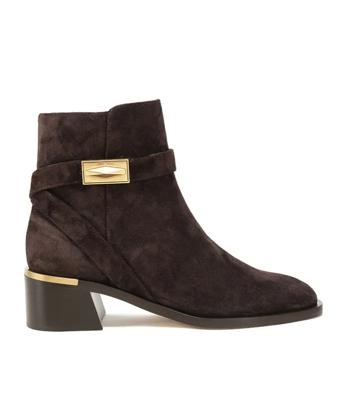 Zippered Ankle Boots