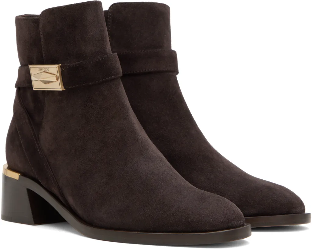 Zippered Ankle Boots