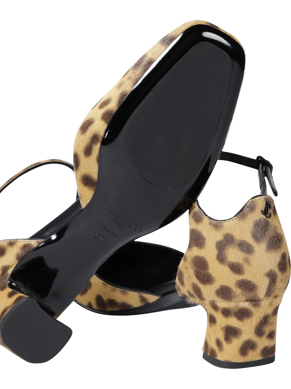 Pixie Ankle-Strap Mary Janes Pumps