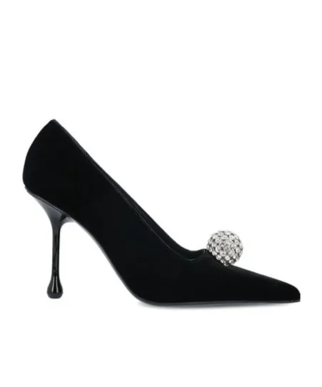 Embellished Velvet Pumps