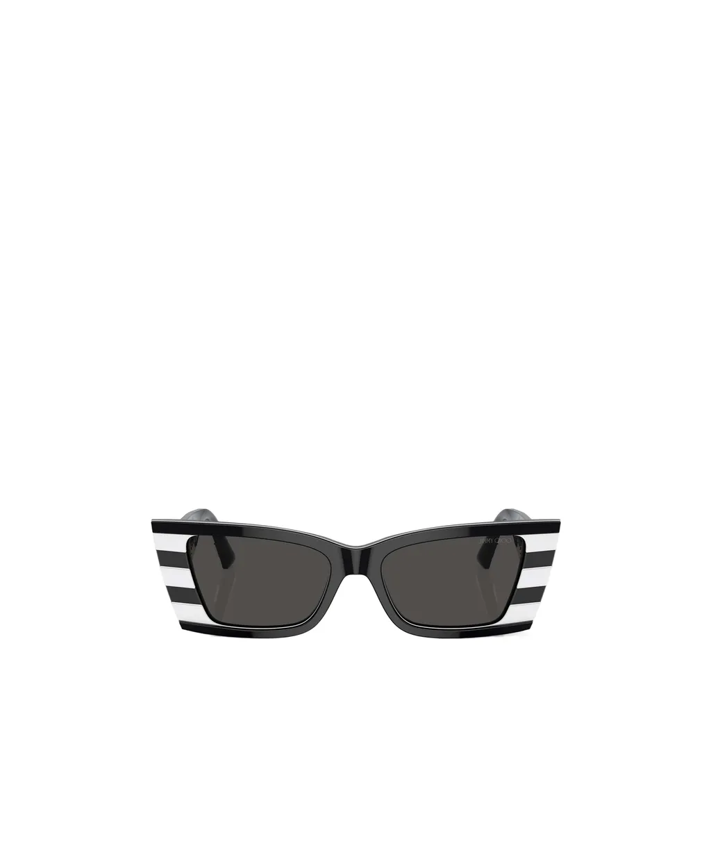 Geometric Frame Sunglasses