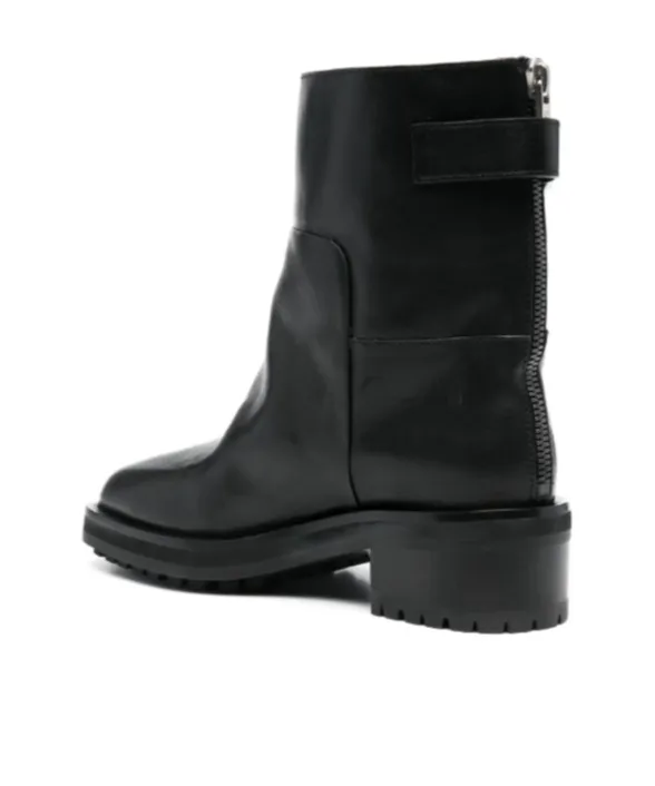 Round-Head Short Boots