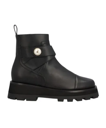 Logo Detailed Ankle Boots