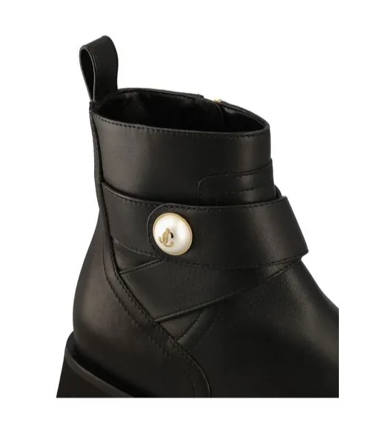Logo Detailed Ankle Boots