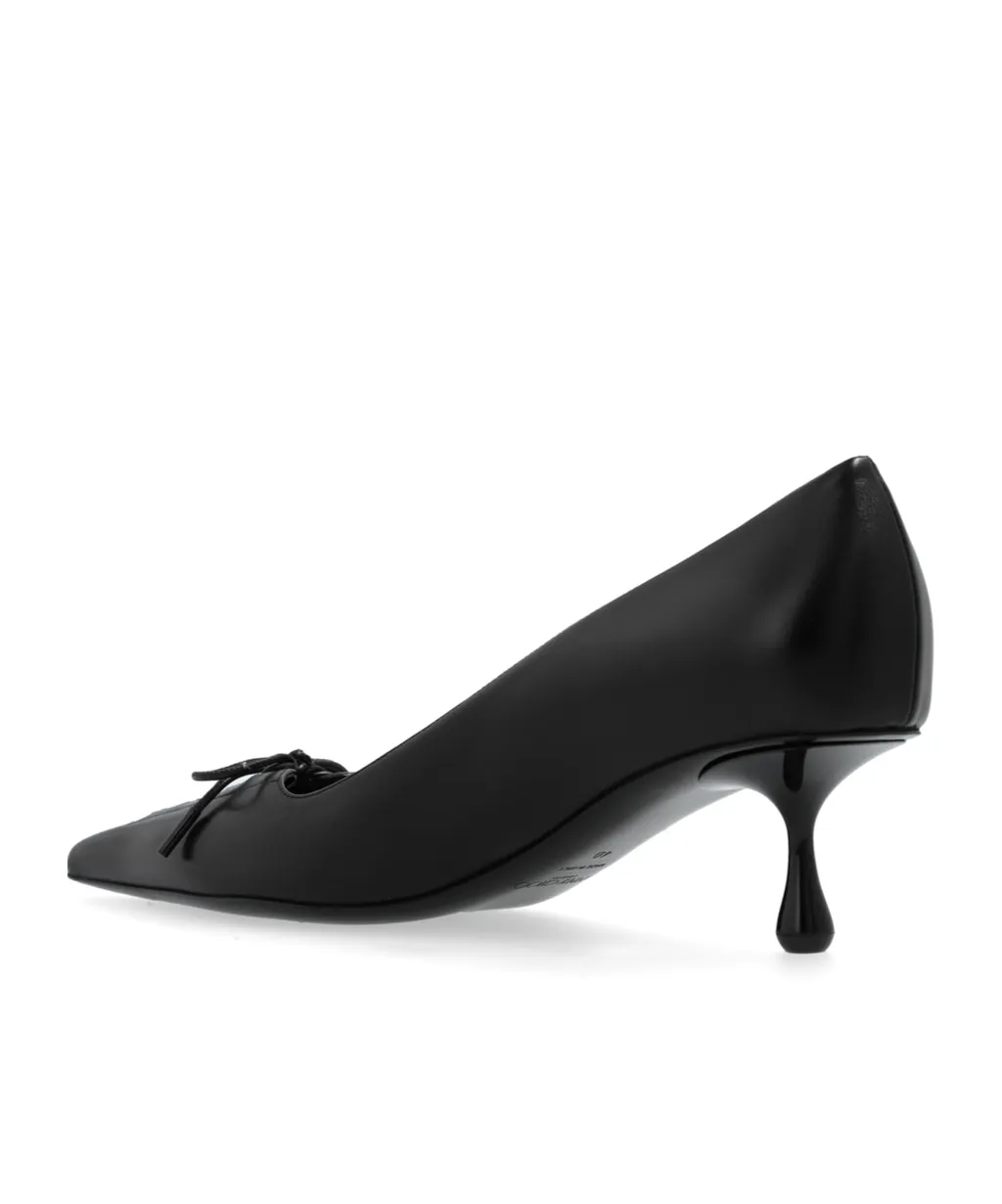 Scarlett 50 Pointed-Toe Lace-Up Pumps