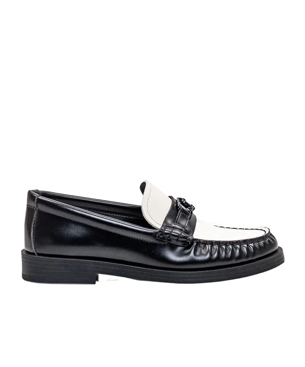 Round-Toe Slip-On Loafers