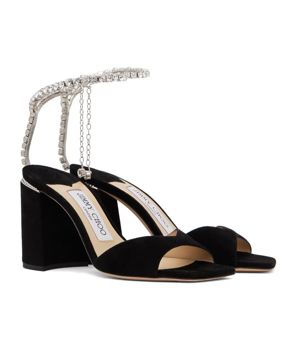 Saeda Block Heel 85 High-Heeled Sandals