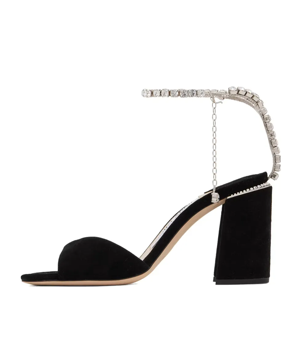 Saeda Block Heel 85 High-Heeled Sandals
