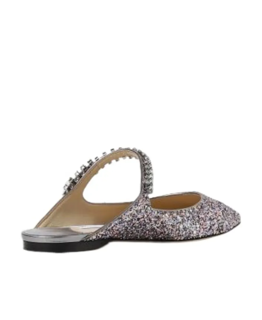 Bing Embellished Pointed Toe Ballerina Shoes