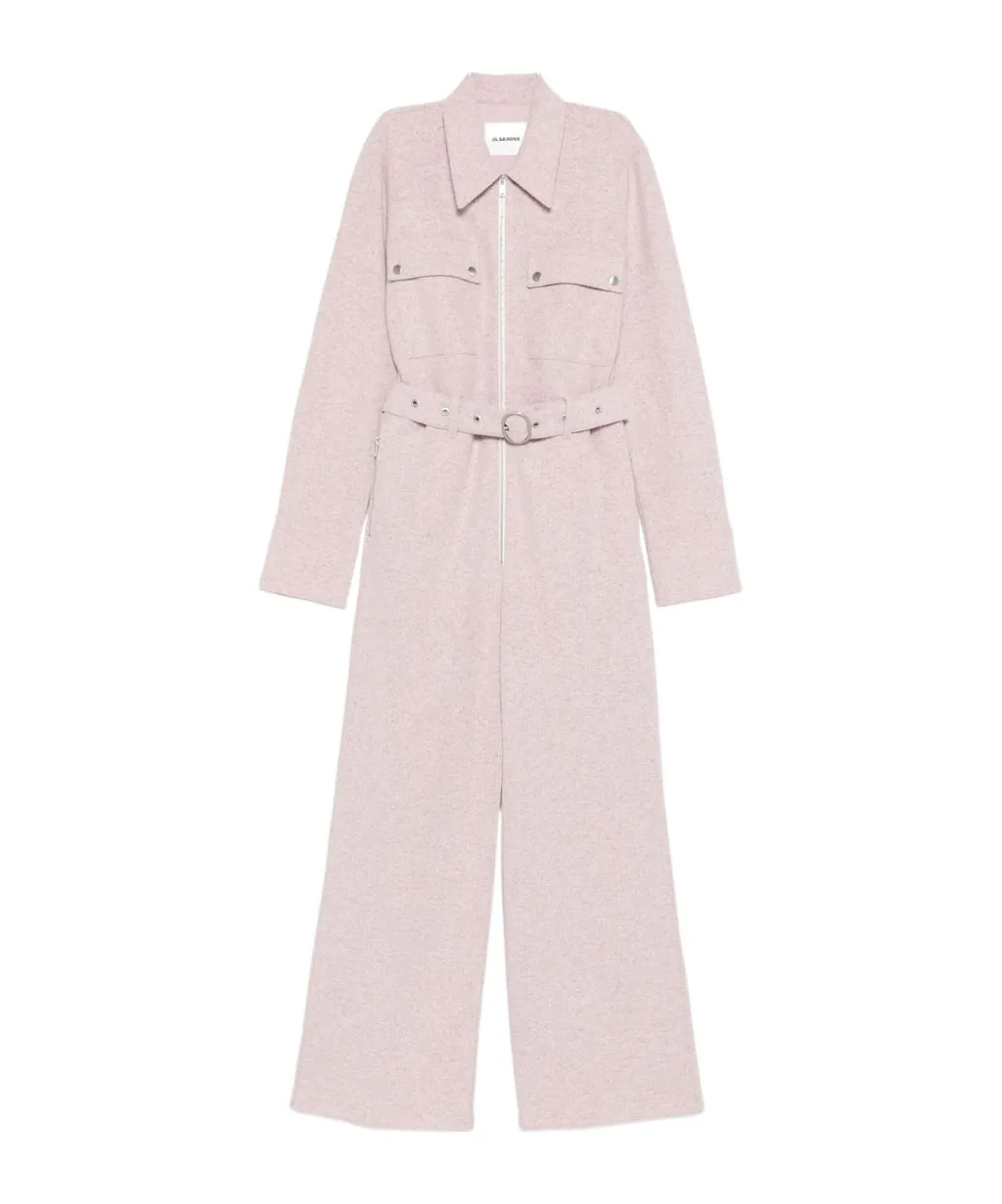 Buckled Waist Jumpsuit