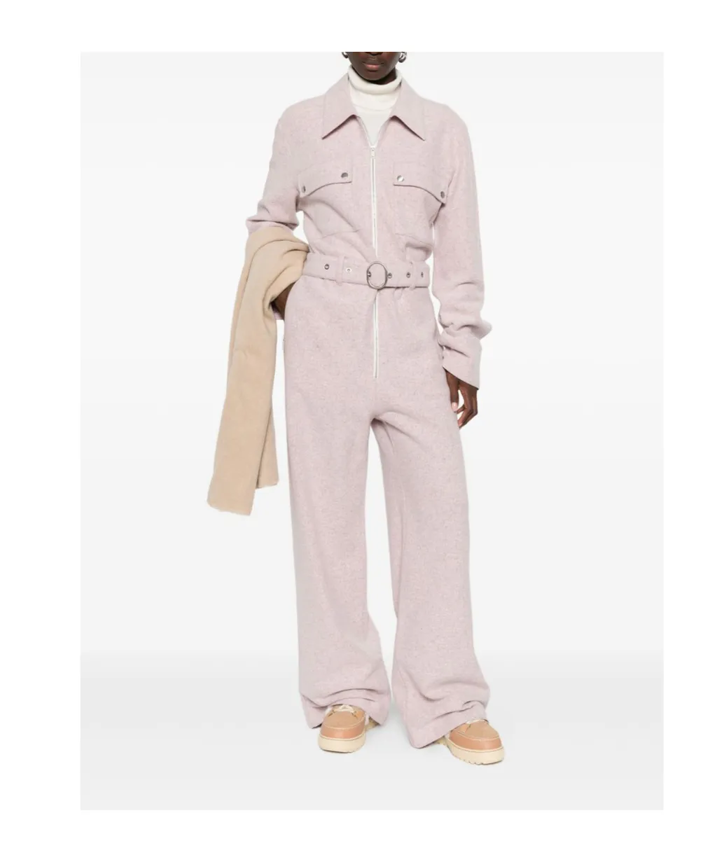 Buckled Waist Jumpsuit