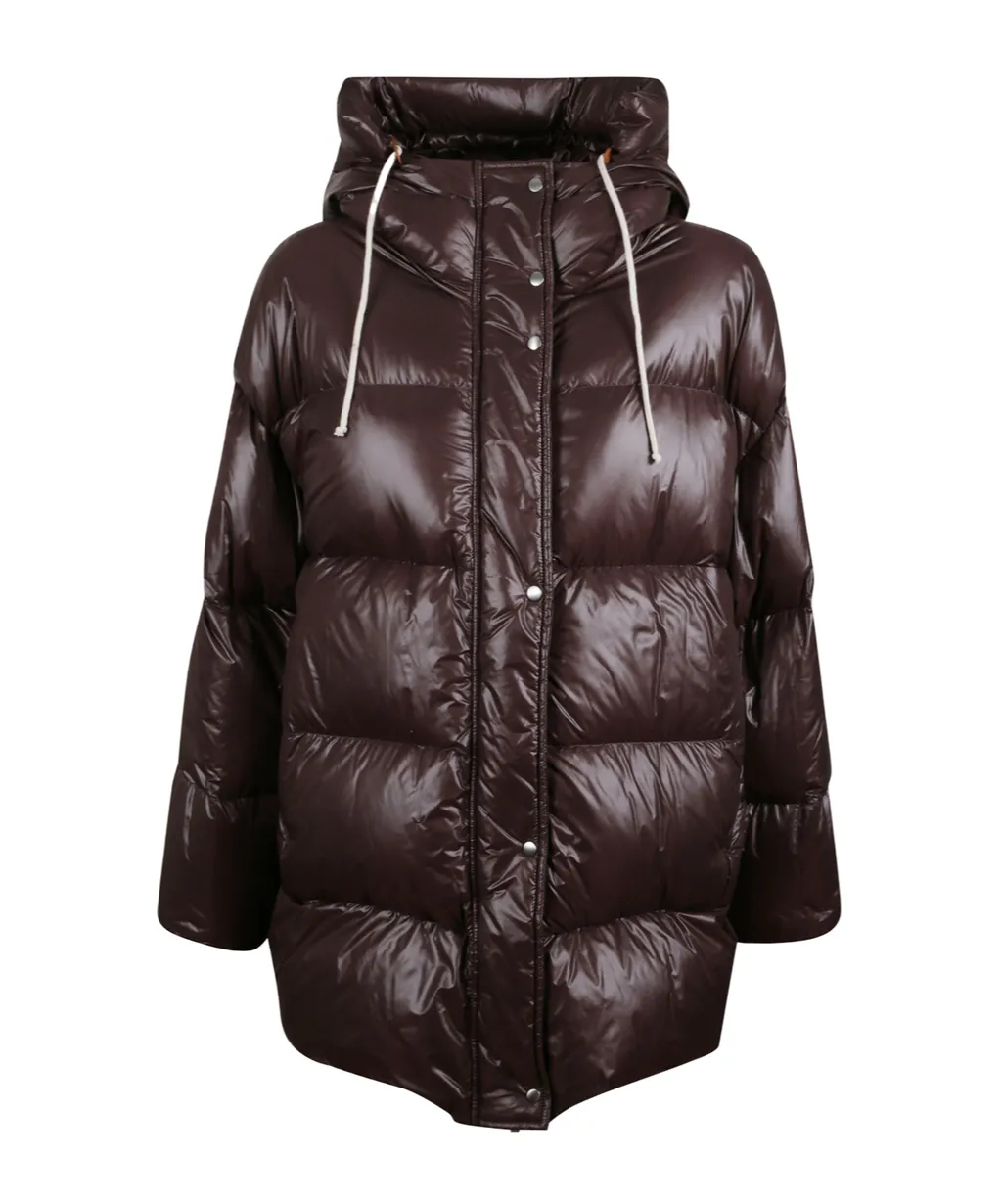 Long-Sleeved Down Jacket