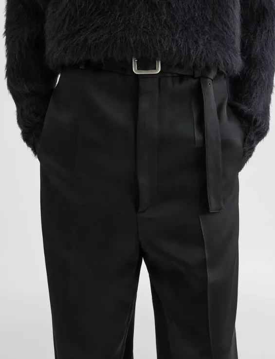Creased Trousers