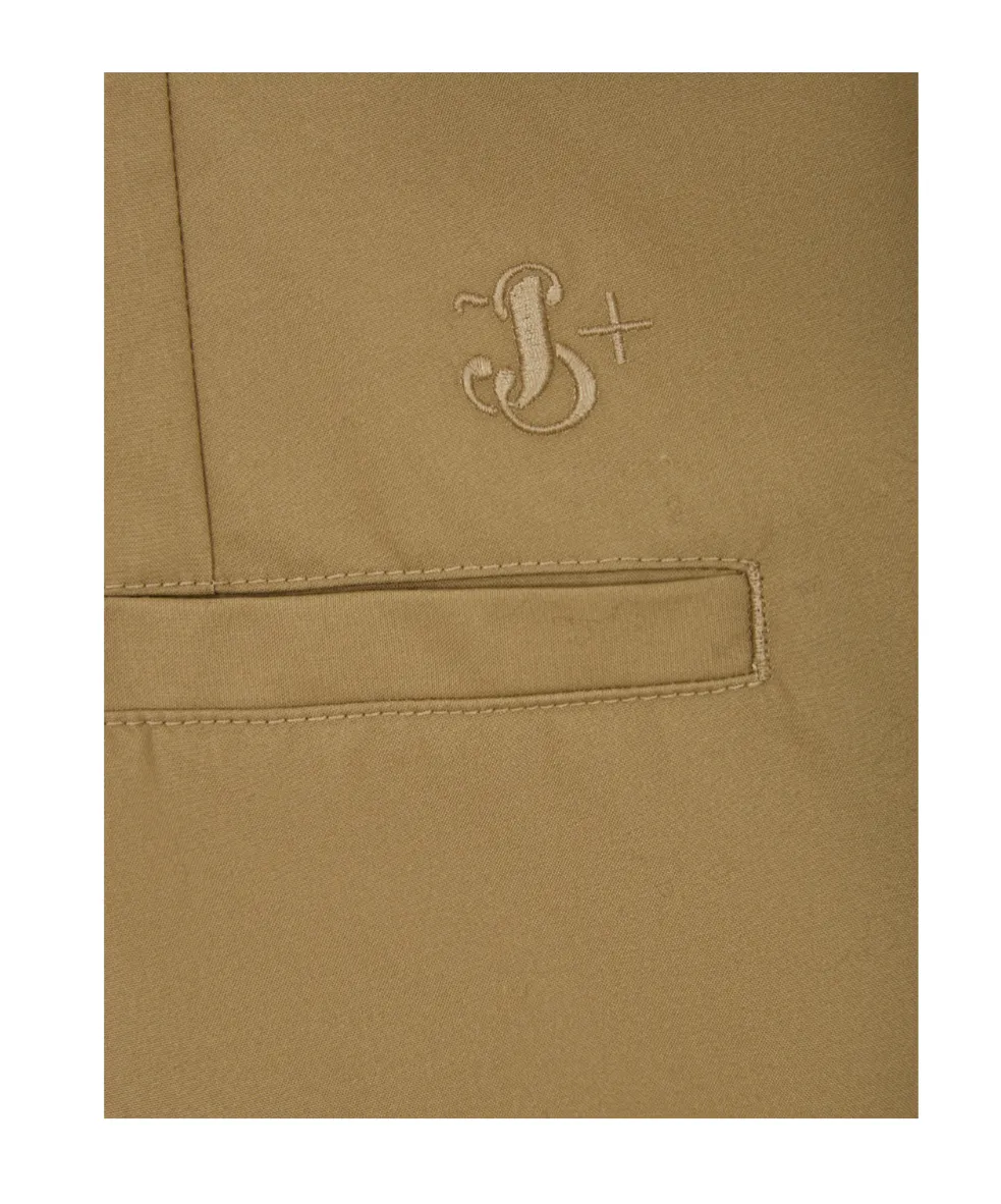 Elastic Waist Casual Pants