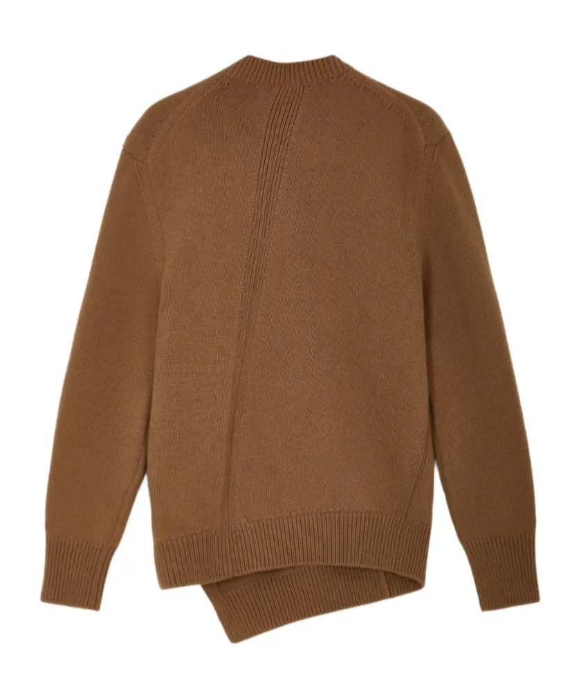 Asymmetric Wool Sweater