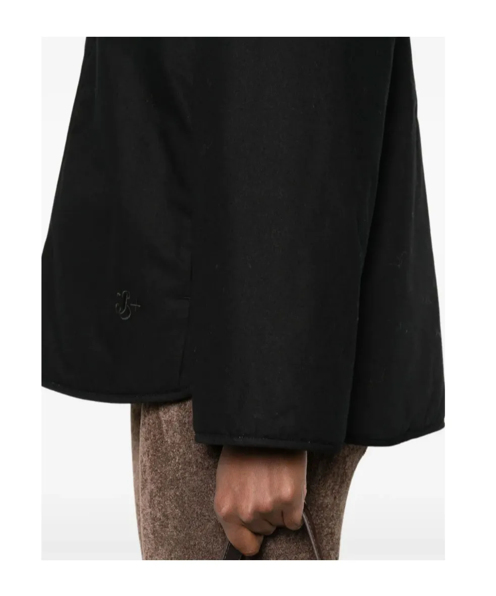 Zip-Front Quilted Coat