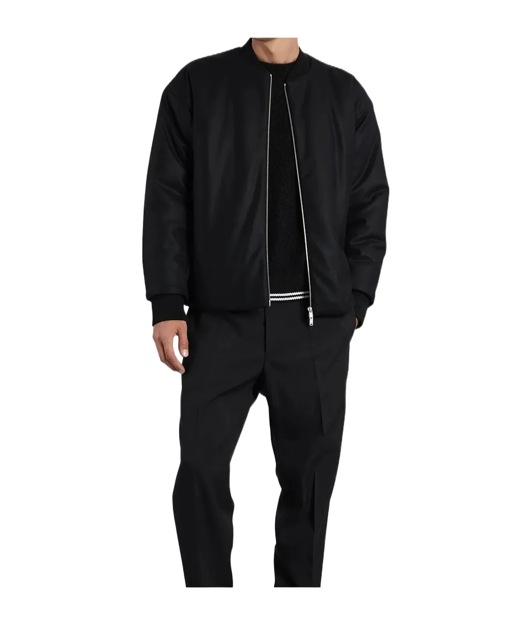 Zip-Up Bomber Jacket