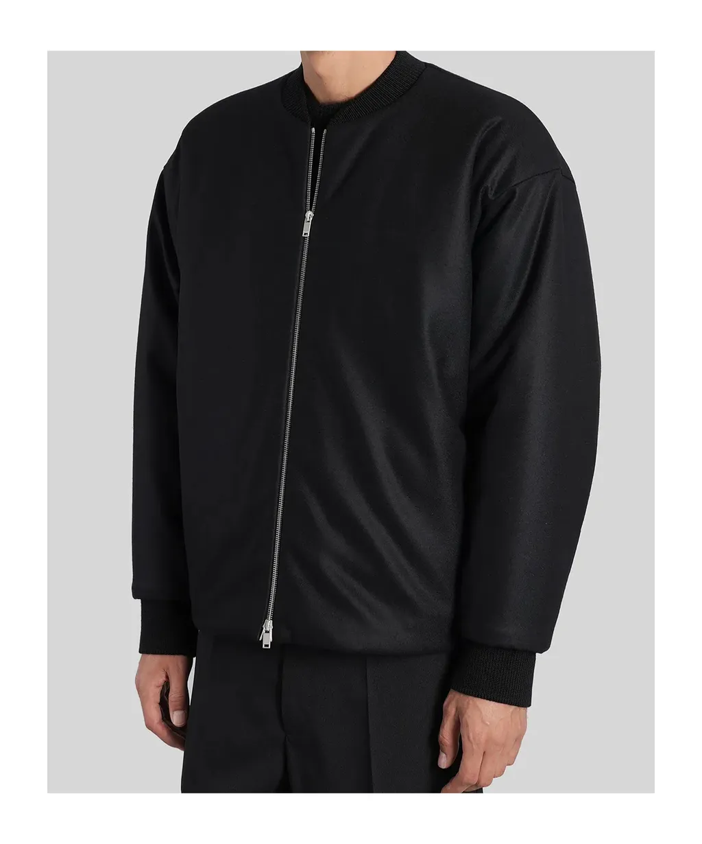 Zip-Up Bomber Jacket