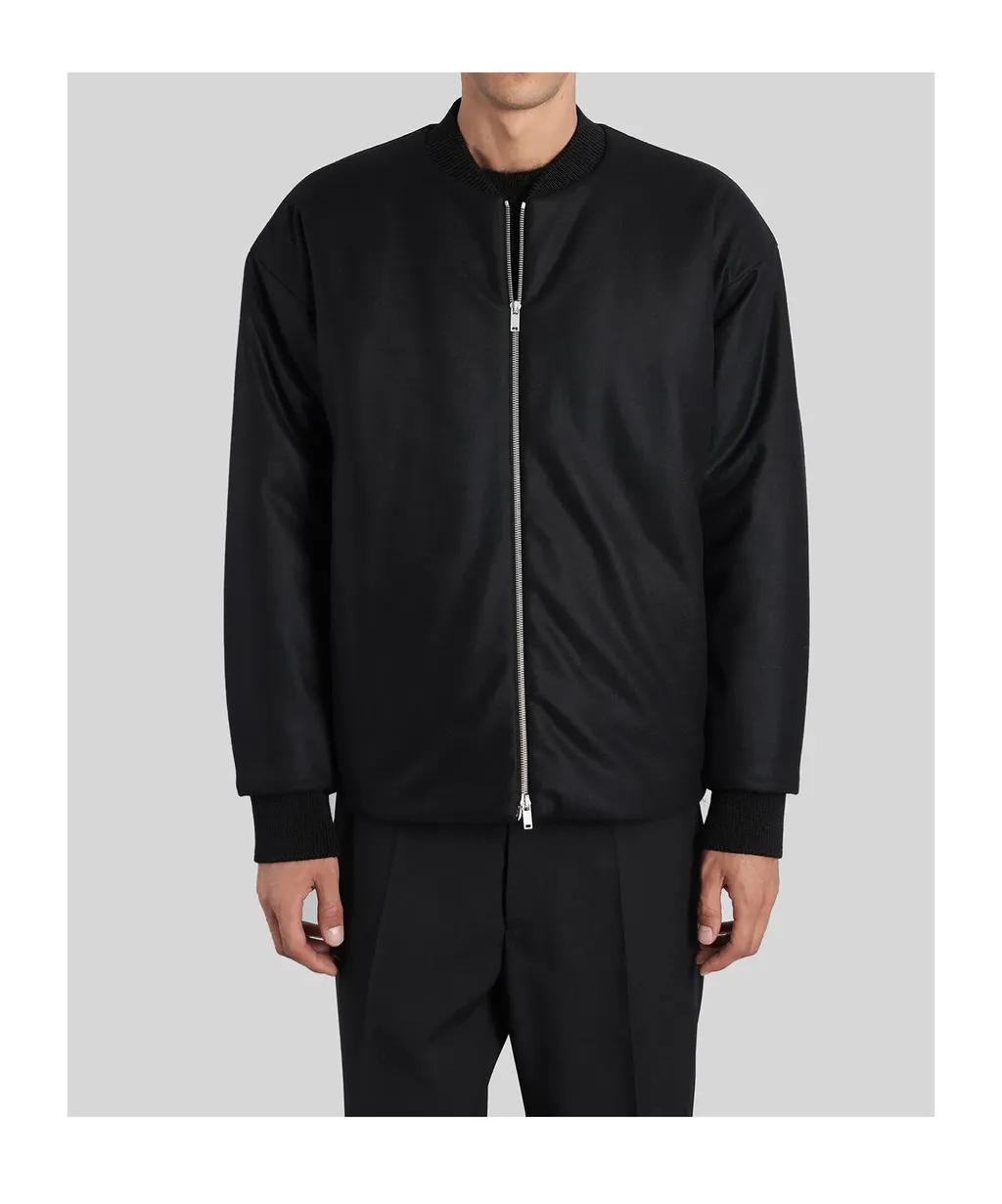 Zip-Up Bomber Jacket