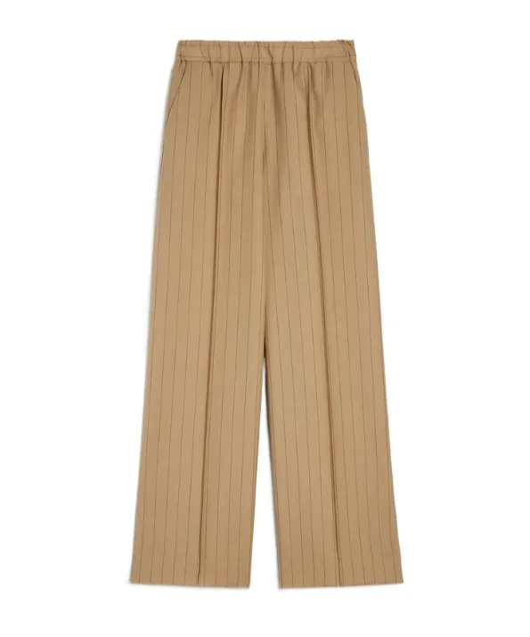 Pinstriped Trousers