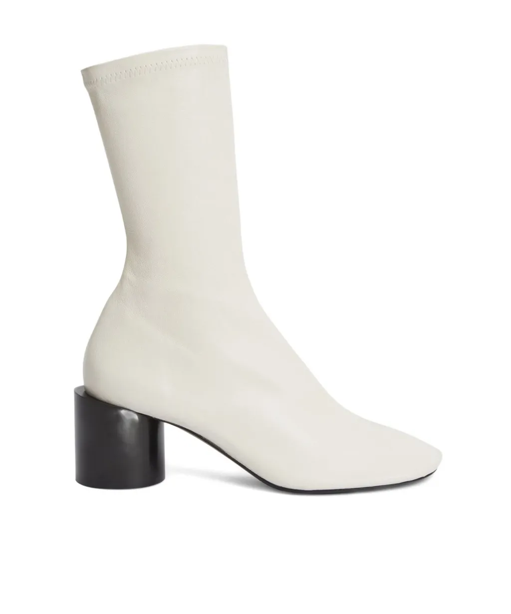 Block-Heel Ankle Boots