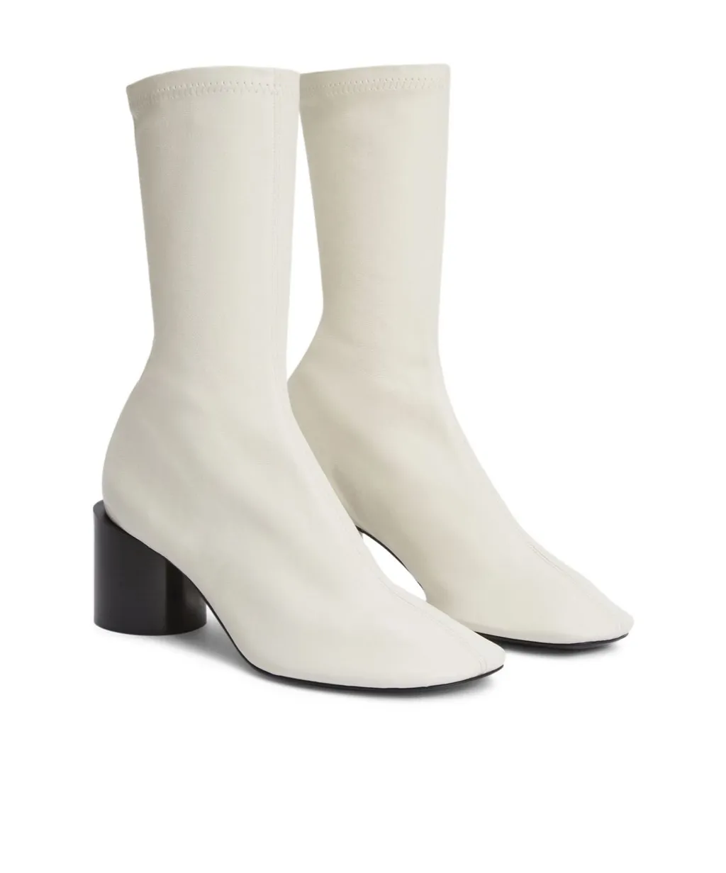 Block-Heel Ankle Boots