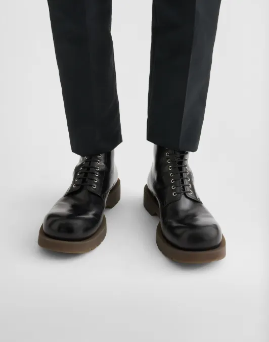 Lace-Up Ankle Boots