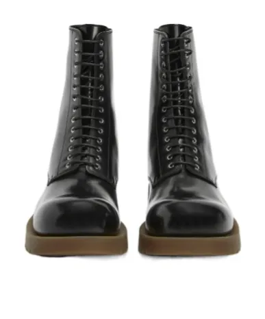 Lace-Up Ankle Boots