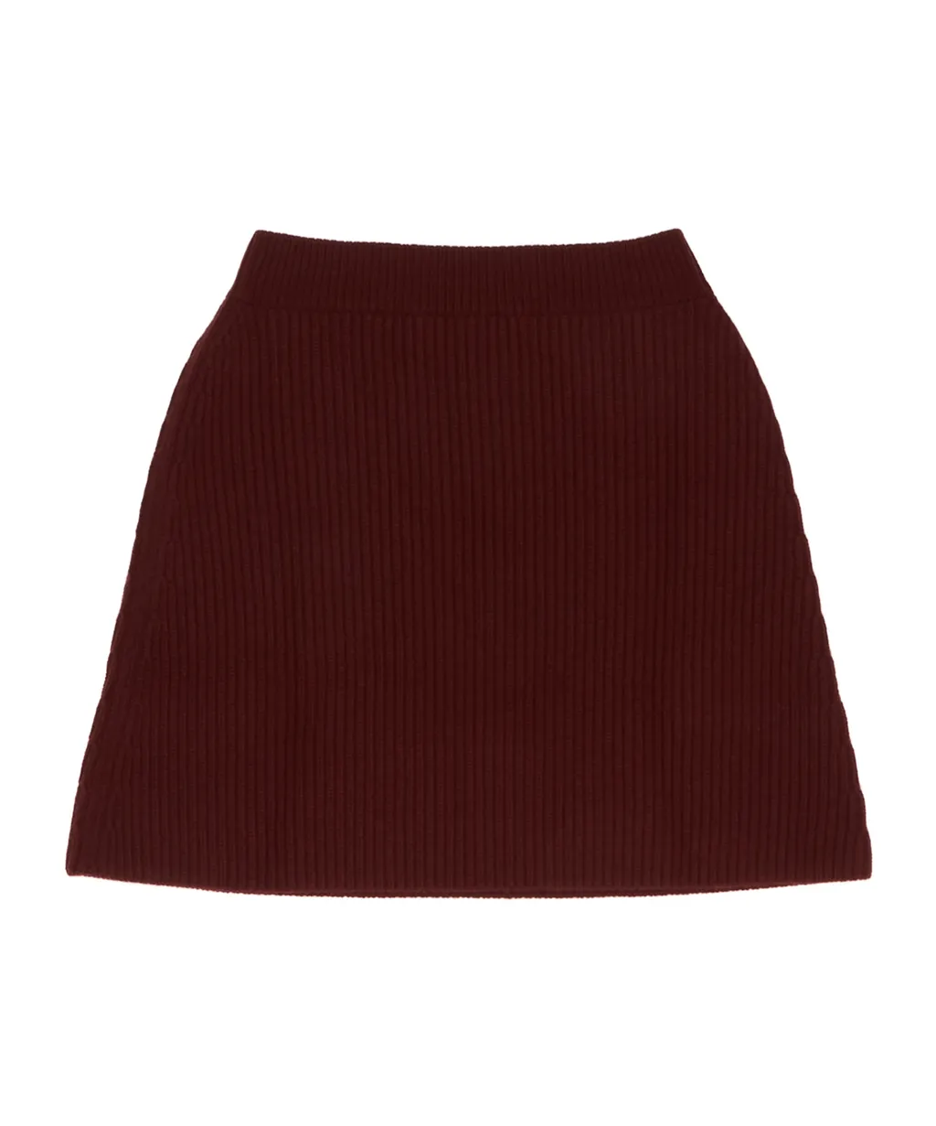 Knit Mini Skirt