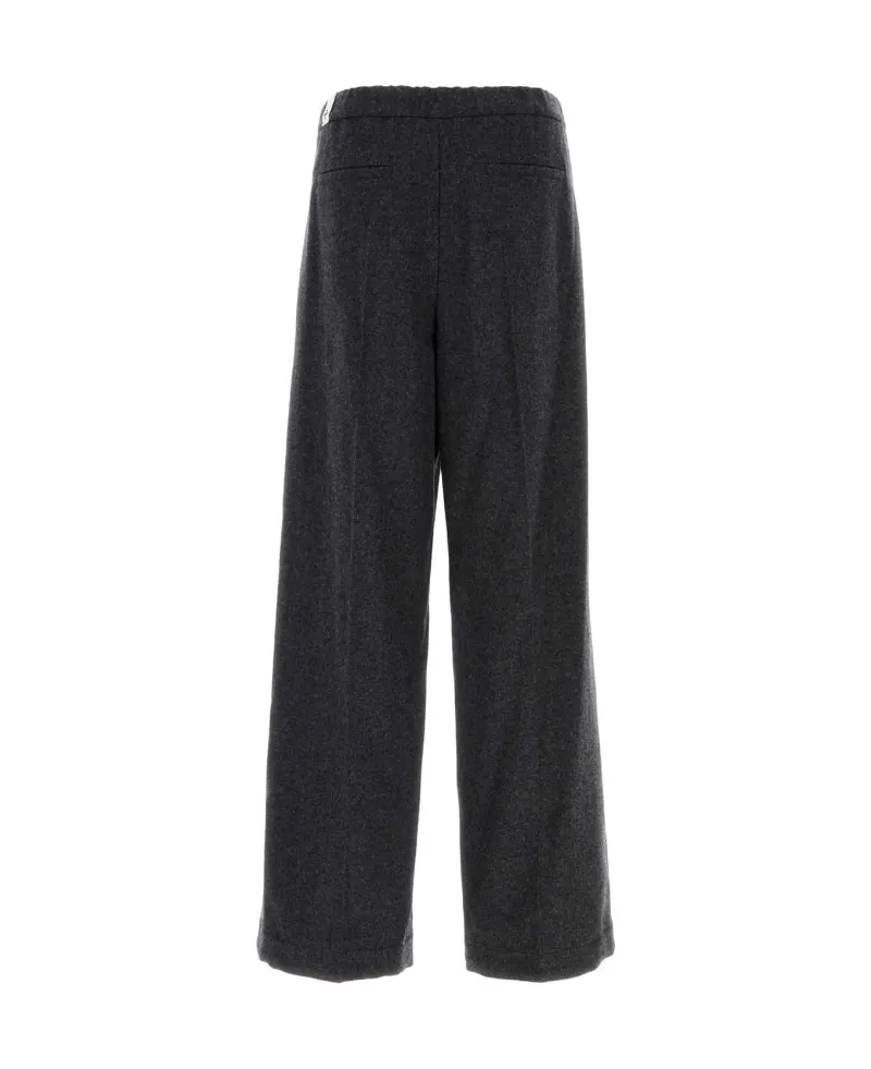 Flannel Wool Trousers