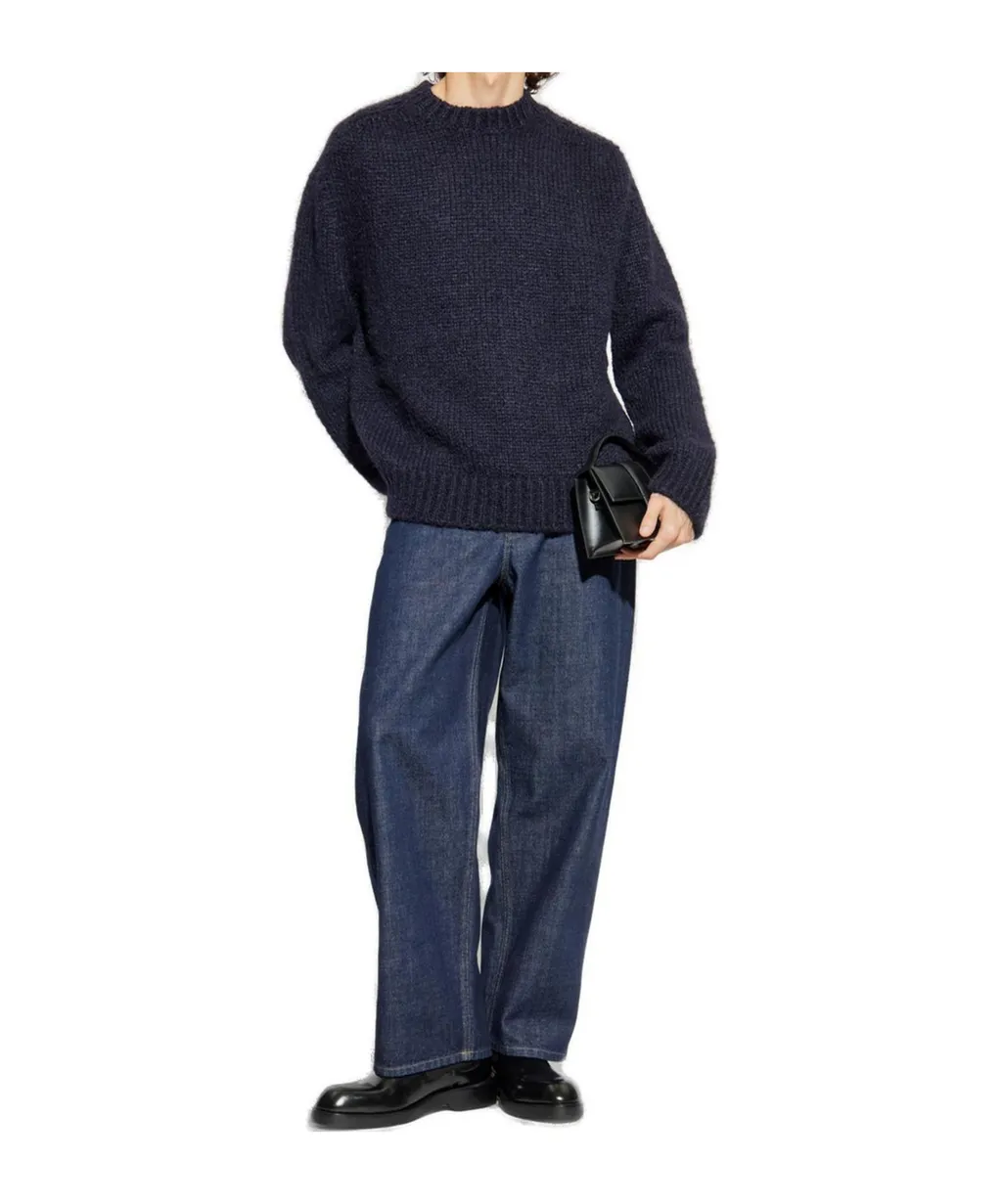 Long-Sleeved Crewneck Jumper