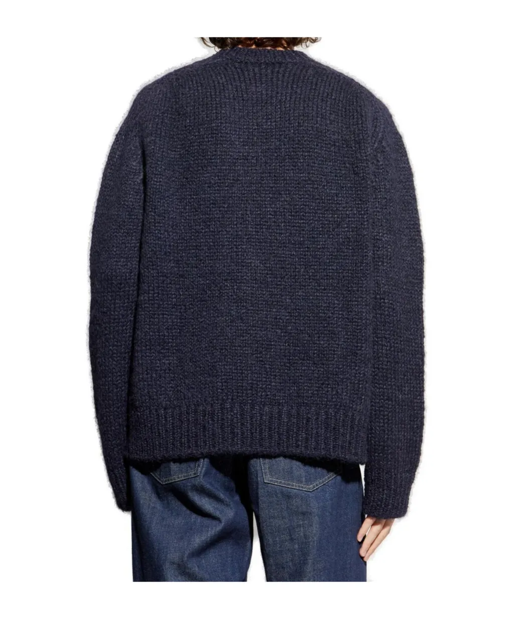 Long-Sleeved Crewneck Jumper